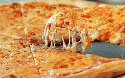 Pizza Slice Taken Out GIF