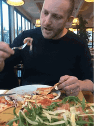 Pizza Time Eating Loop GIF
