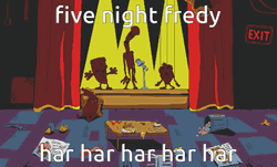 Pizza Tower Five Night Fredy GIF