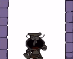Pizza Tower Made Noise GIF