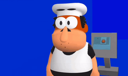 Pizza Tower Screaming Meme GIF