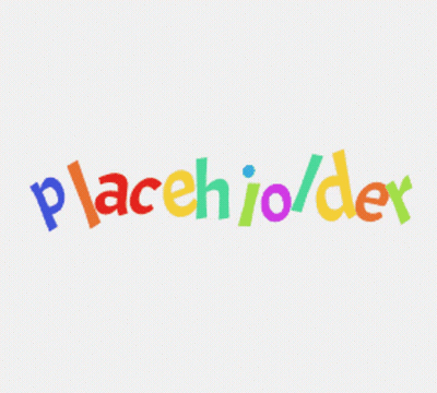 Placeholder In Colorful Letters GIF