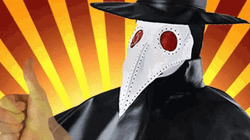 Plague Doctor Thumbs Up GIF