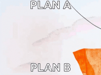 Plan B Fail Coyote Looney Tunes Animation GIF
