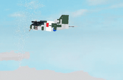 Plane Flying Over Snowy Landscape GIF