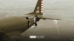 Plane Parachute Douglas Skytrain GIF