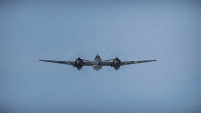 Plane With U.S. Air Force Letters GIF