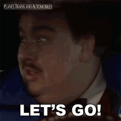 Planes Trains And Automobiles Let's Go GIF