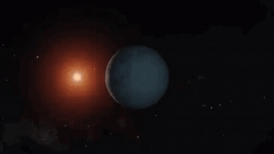 Planet In Space GIF