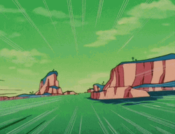 Planet Nanek Dragon Ball Anime Loop GIF