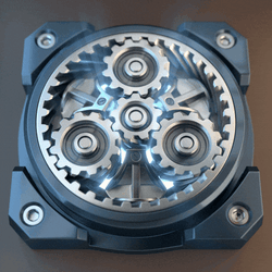 Planetary Gear Rodin GIF