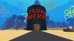 Plankton And Karen Minecraft Version GIF
