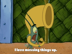 Plankton Blowing A Tuba GIF