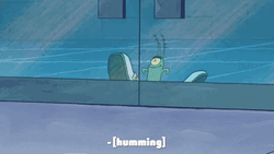 Plankton Cartoon Shoes GIF