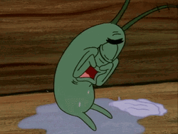 Plankton Crying Nonstop GIF