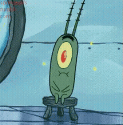 Plankton From Spongebob GIF