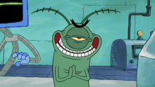 Plankton Rubbing Hands Together