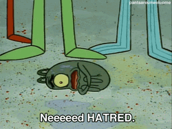 Plankton Shaking On The Sand GIF