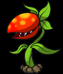 Plants Vs Zombies Red Plant