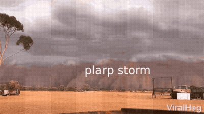 Plarp Storm With Truck GIF