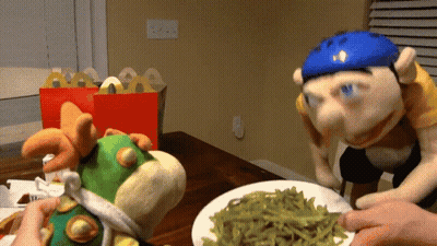 Plate Of Beans On Stove GIF
