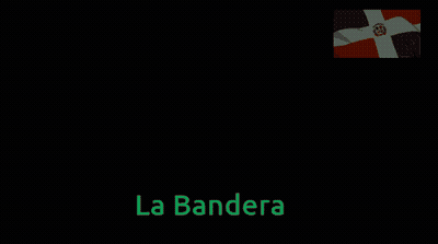 Plate Of Food Saying La Bandera GIF
