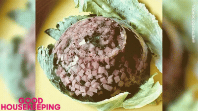 Plate Of Food With Good Housekeeping GIF