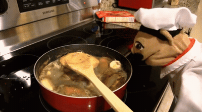 Plate Of Food With Iskender Kerem Written On It GIF