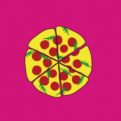 Plate With Fork And Knife Saying Lunch Time GIF