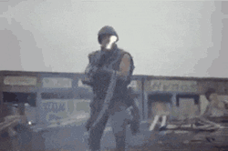 Platoon Armalite Rifle Attack GIF