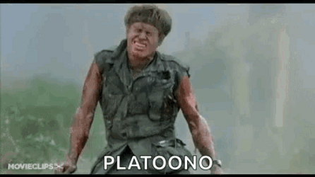 Platoon Shot Blood GIF