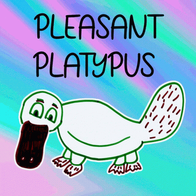 Platypus With Pleasant Platypus GIF