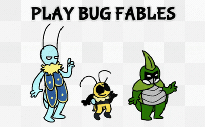 Play Bug Fables Poster With Cartoon Characters GIF