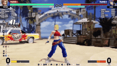 Player 1 And Player 2 Fighting GIF