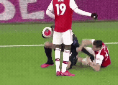 Player In Number 19 Jersey GIF