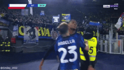 Player Number 45 Hugging Another Player GIF