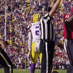 Player Of Ed Orgeron Running Together GIF