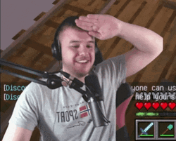 Player Salute To Cadet GIF