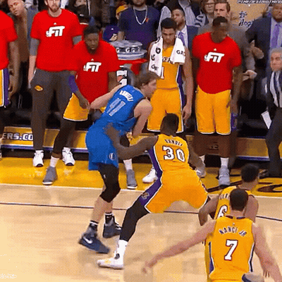 Player With Number 30 GIF