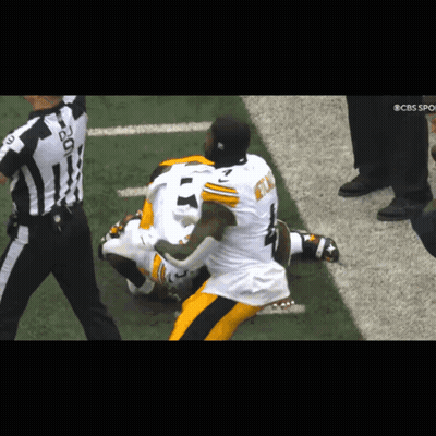 Player With Number 4 On Jersey GIF