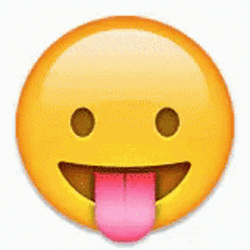 Playful Emoji Stick Tongue Out GIF
