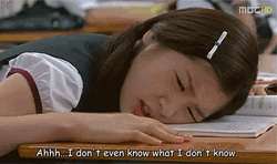 Playful Kiss Oh Hani During Bar Exam GIF