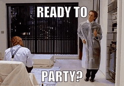 Playful Man Ready To Party GIF