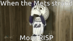 Playful Mr Met GIF