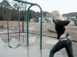 Playground Epic Fail Swing GIF