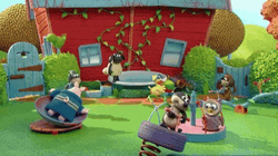 Playground Happy Playing Timmy Time GIF