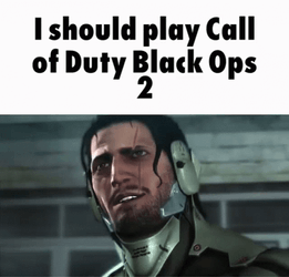 Playing Black Opps Two GIF