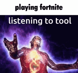 Playing Fortnite And Listening To Tool GIF