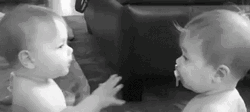 Playing Twins Babies GIF