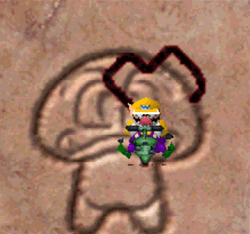 Playing Wario Games GIF